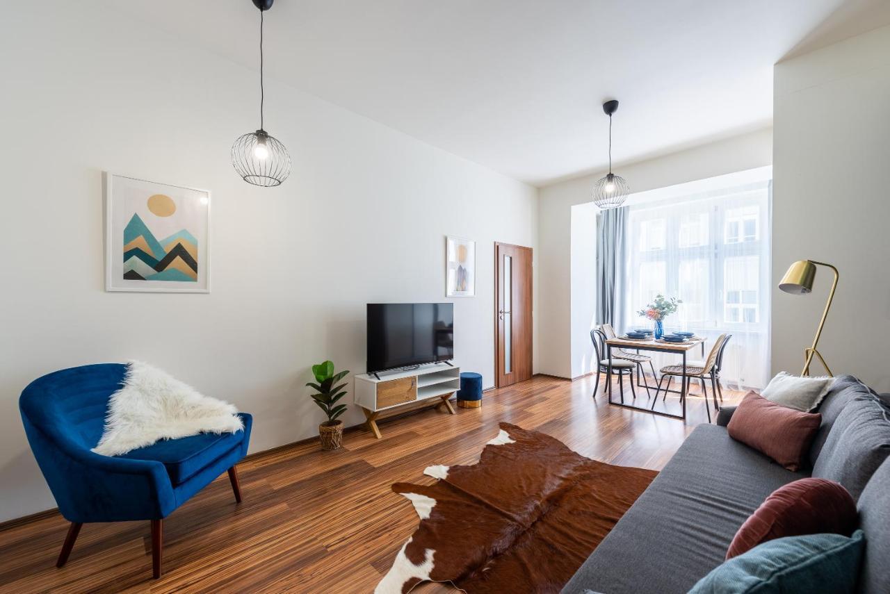 10 Min City Centre 5 People Apartment, Free Coffee Prague Exterior photo