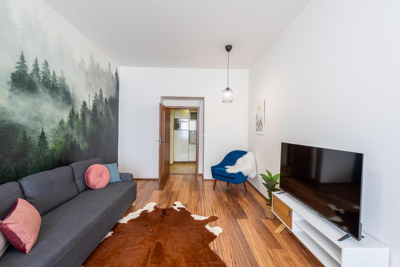 10 Min City Centre 5 People Apartment, Free Coffee Prague Exterior photo